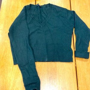 Forest Green Sweater, Brandy Melville